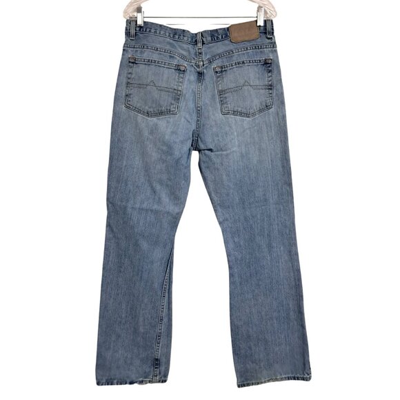 Urban Pipeline Y2K Mens Light Wash Boot Cut Denim Jeans 32X30 - Picture 3 of 11